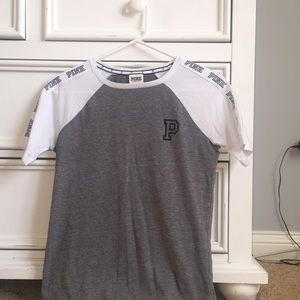 victoria’s secret pink tee shirt
